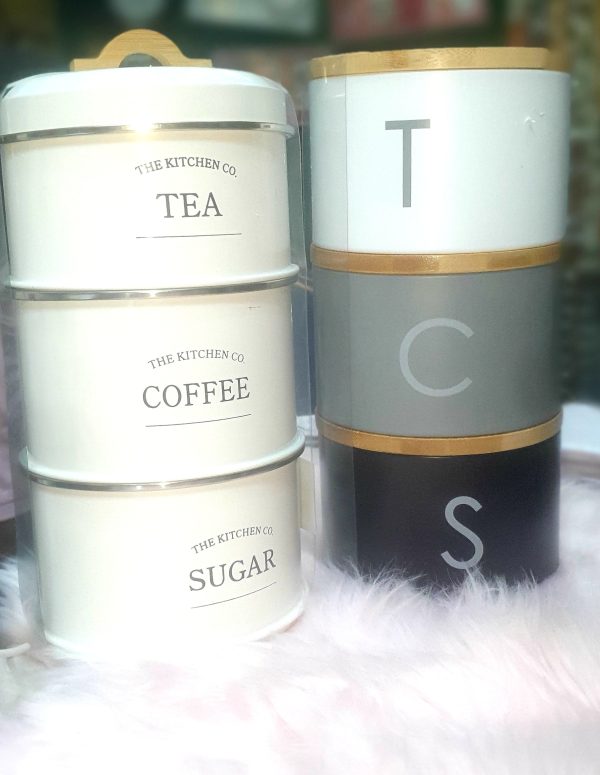 Small Cake, Tea & Sugar Storage Can – Stylish Kitchen Storage Container