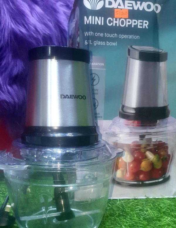 DAEWOOD 500W MINI CHOPPER WITH 1 LITRE GLASS