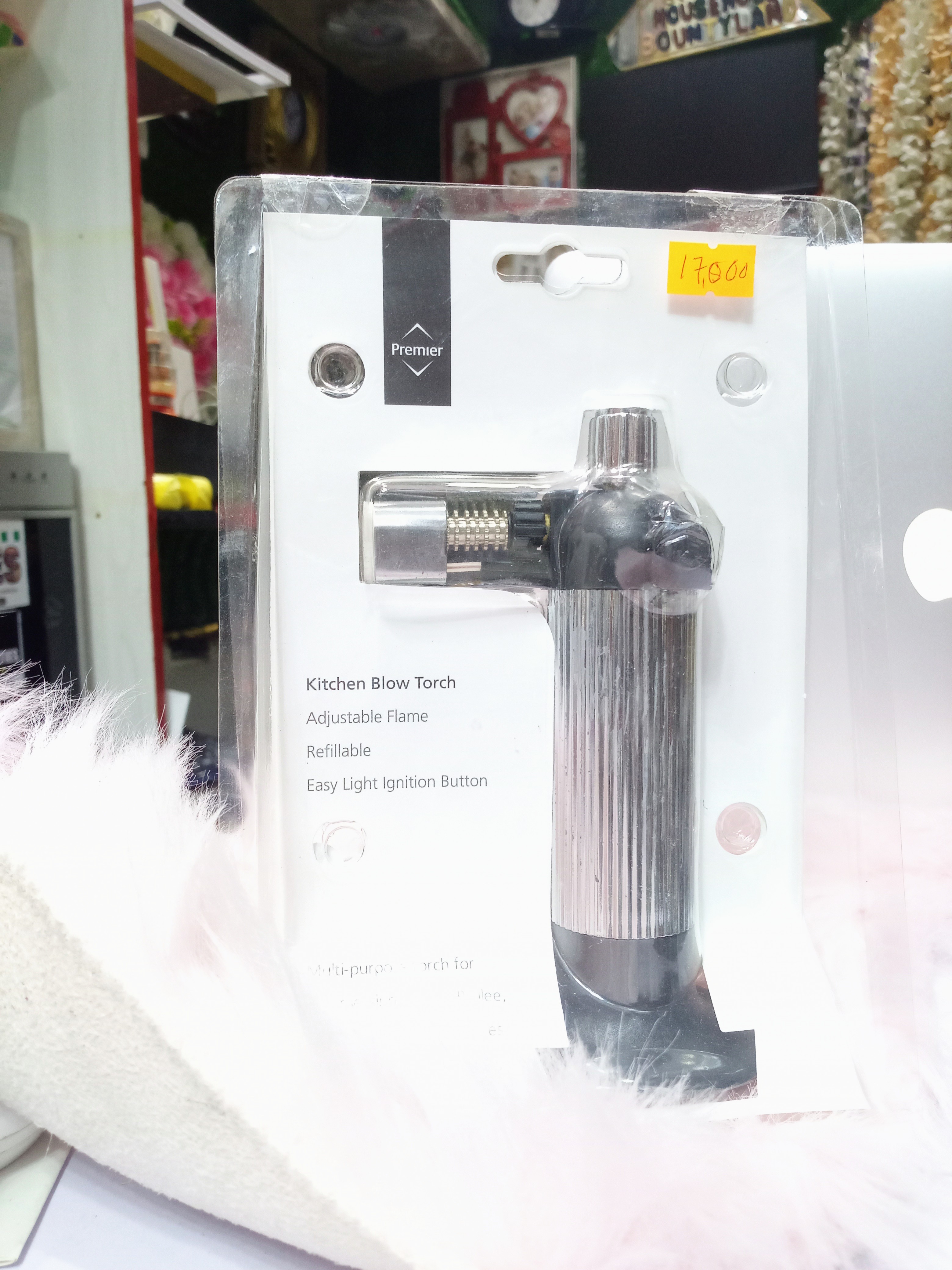 Premier Chef’s Butane Blow Torch – Multi-Purpose Cooking Torch